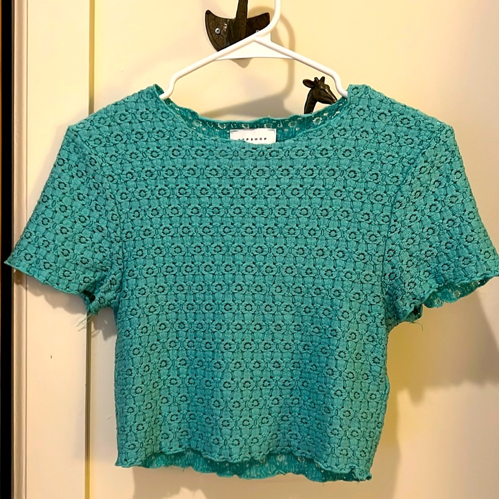 Topshop crop top, US size 6